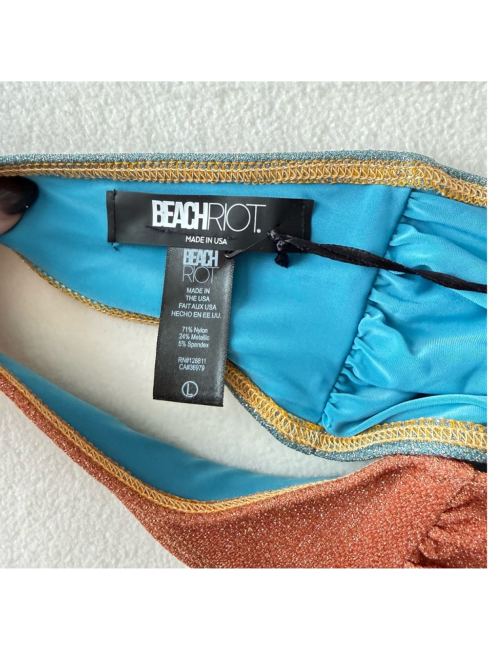 Beach Riot Bandeau Top Large - Picture 6 of 6